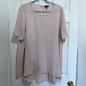 Vince Camuto Dusty Pink Lightweight Blouse